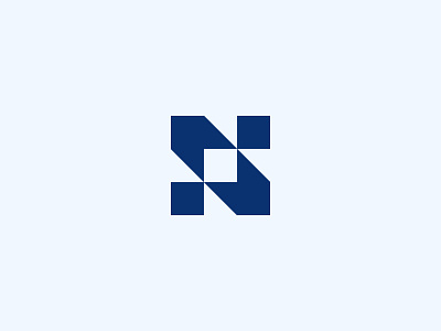 N Letter Mark Sharp & Bold Logo bold n logo construction logo grid logo letter logo n letter logo n lettermark n logo n logo design n pixel logo pixel logo real estate logo sharp logo sharp n logo tech logo