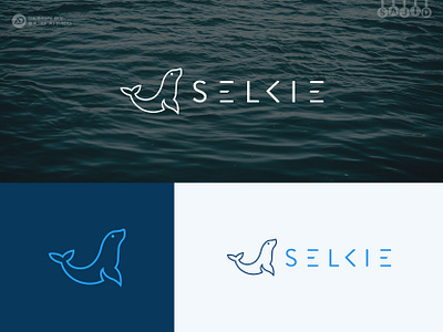 Selkie Logo, Selkie, , Creative, Straup, Modern, Sea branding business logo company logo corporate creative logo design illustration logo logo design logos minimal selkie minimalist selkie logo modern logo modern selkie sea logo sea selkie sea selkie logo selkie selkie logo selkie logo design