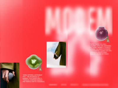 MODEM STUDIO | Project page || concept design graphic design studio texture ui web webdesign