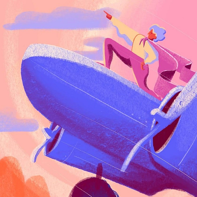 Amelia Earhart by Sheyla. on Dribbble