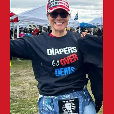 Diapers Over Dems Trump Supporters Shirt design illustration