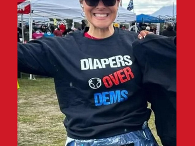 Diapers Over Dems Trump Supporters Shirt design illustration