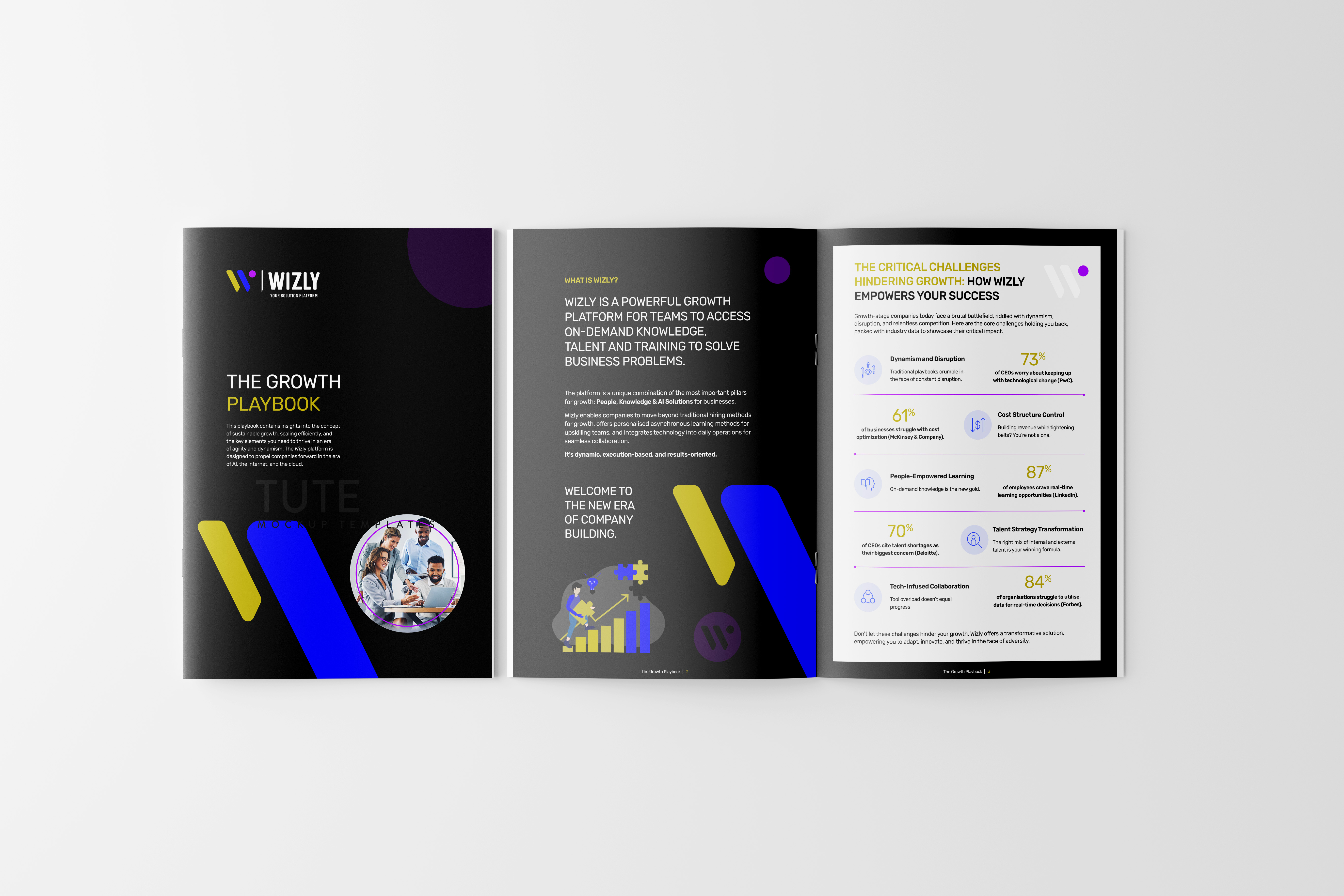 Playbook Design | Company Growth Profile adobe indesign agenda document booklet brandbook design brochure brochure design company profile design corporate design handout internal document playbook design print design profile design report design white paper design