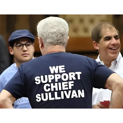 We Support Chief Sullivan Shirt design illustration