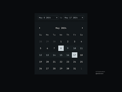 Black and White calendar date picker calendar date picker dates input input fields month monthly view picker ui