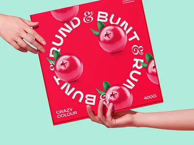 Rund&Bunt Pizza packaging smile symbol