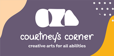 Courtney's Corner Brand Identity branding creative arts logo special needs web design