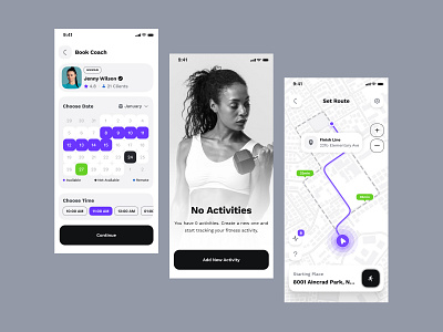 Fitness planner mobile application ui design application branding crypto currency crypto ui fitness fitness application fitness web fitness website health health application health ui health ui design illustration mobile sport app sport ui sport web ui ux web design