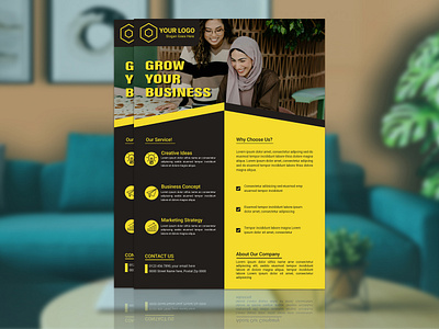 Corporate Business Flyer Design Template a4 flyer banner branding bruiser business flyer template clubflyers corporate corporate flyer design flyer flyerdesign flyers graphic graphic design graphicdesigner itmdrobiulislam partyflyer poster radioflyer template