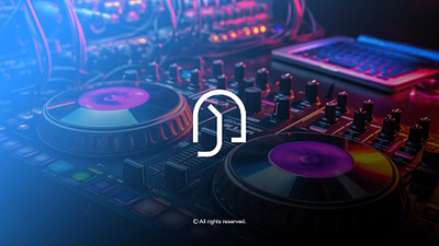 Dj Nalin | Brand Logo Design brandidentitydesign branding conceptdesign designbypramodmadushan dj brand dj music branding graphic design logo logodesigner slpramo slpramodesign ui