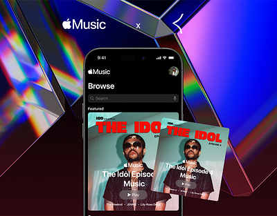 Apple Music Redesign | UI UX app redesign apple music figma ios mobile ui uiux user experience ux