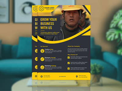 Business Creative Flyer Design a4 flyer a4 flyer design advertisement advertising brochure business flyer commercial company company flyer corporate creative creative flyer digital flyer flyer itmdrobiulislam leaflet template modern newspaper presentation print