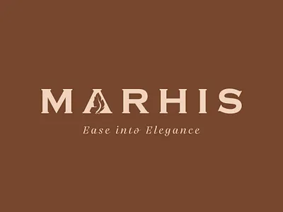 MARHIS Logo Presentation branding fashion graphic design logo loungewear luxury luxury ui vector