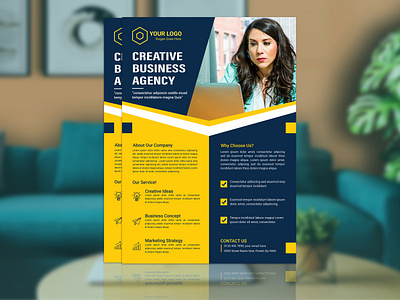 A4 Brochure, Flyer, Poster, Print Design a4 flyer advertising brochure business flyer company flyer corporate corporate flyer corporate flyer design creative creative flyer digital flyer flyer flyer design graphic designer leaflet template magazine modern poster print design template