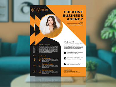 Creative Business Agency Flyer Design a4 flyer advertising agency flyer agency flyer deisgn agency flyer design agency flyer template banner brand design brand identity bruiser business flyer template corporate corporate flyer design creative flyer design flyer graphic graphic designer modern flyer poster