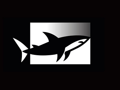 SHARK animal design fish icon illustration logo marks ocean sea shark symbol wave