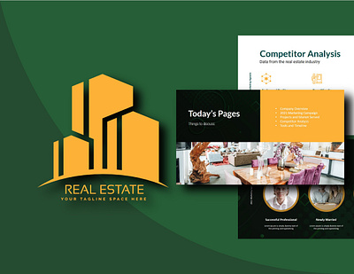 Presentation Template - Real Estate Showcase company construction home modern powerpoint powerpoint template presentation presentation design real estate unique