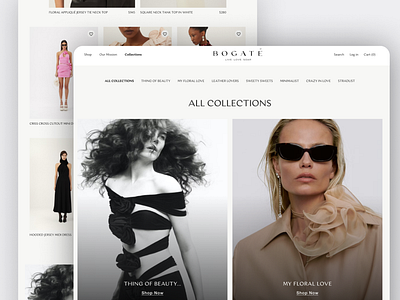 Bogate design figma marketplace online store ui uiux