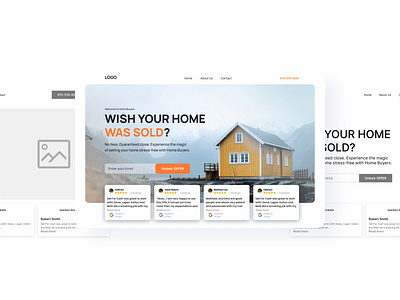 WEBSITE Home Buyers home house house sold landing page redesign ui uiuxdeign user interface ux design uxui design web design webdesign website