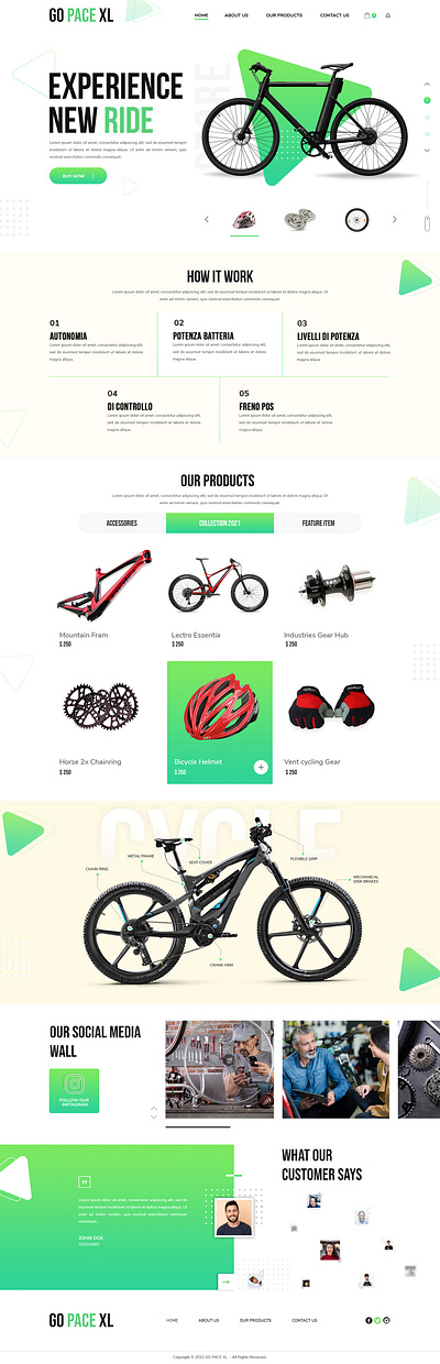 Web design Landing Page Design for Go Pace XL 3d animation branding graphic design logo motion graphics ui