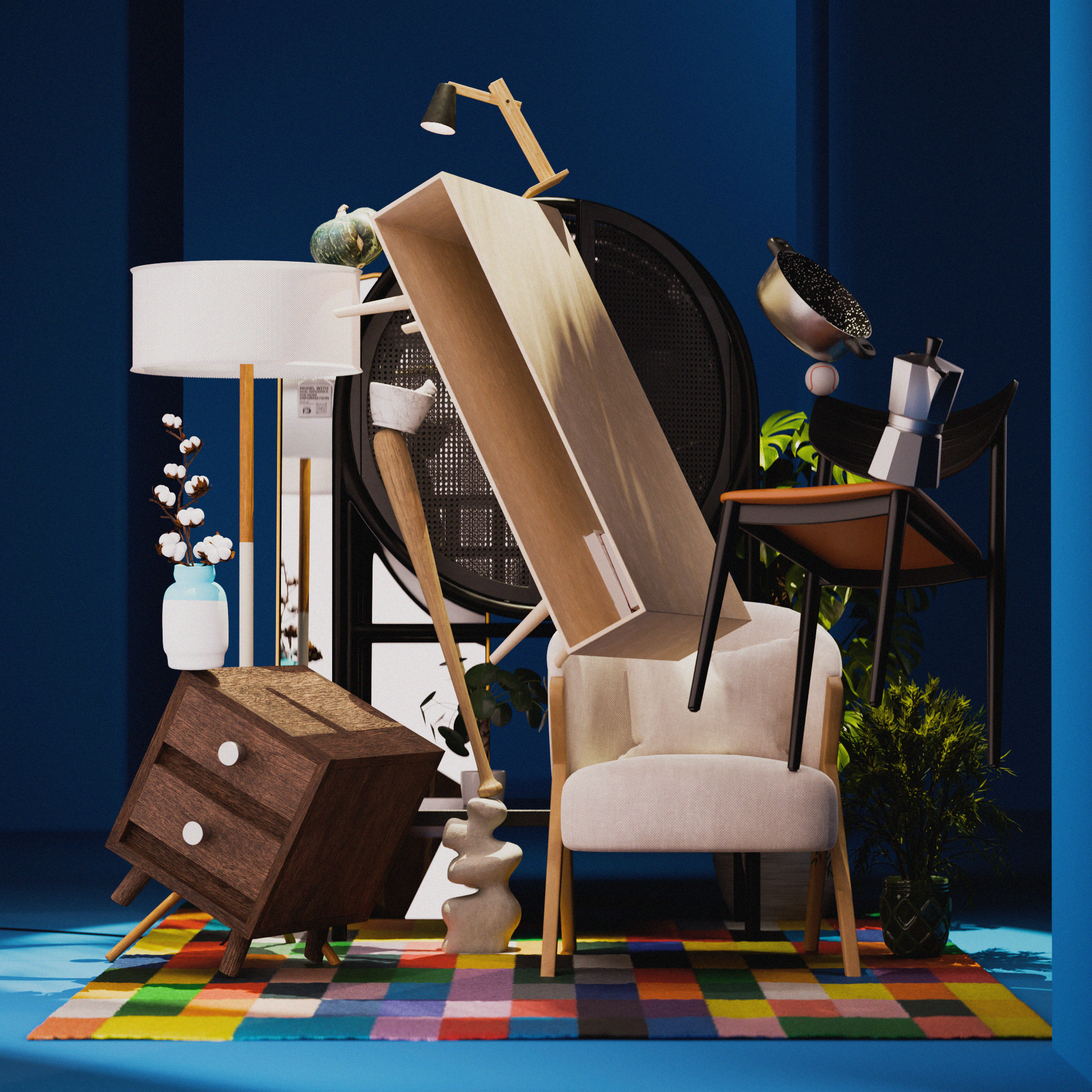 Never Too Small 3d graphic design illustration