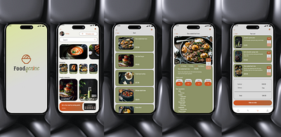 Restaurant Mobile App - Bento UI app bento bentoui food mobileapp restaurant rusticdesign ui uidesign