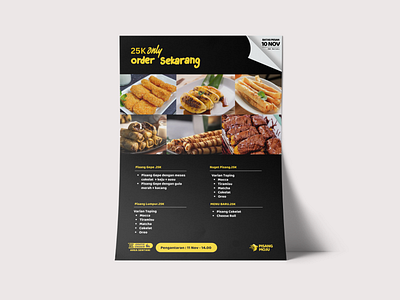 Pre Order 3 @ Pisang Moju branding canva figma graphic design poster product poster design simple design social media social media desgin