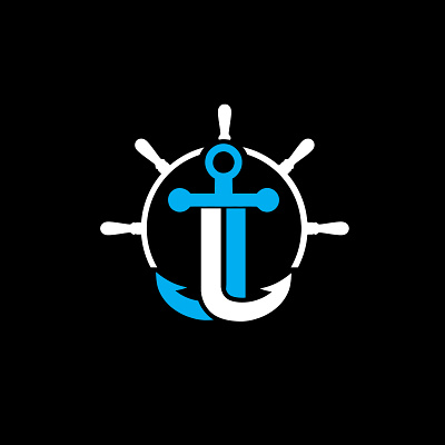 JJ-anchor-logo brand clothing brand creative design graphic design illustration logo logo design
