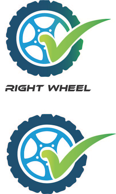 Logo design for a car renting company logo