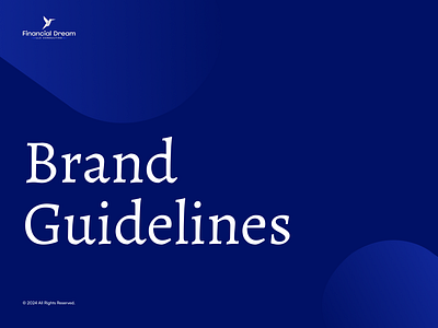 Financial Dream LLC Consulting - Brand Guidelines brand guidelines brand guidelines design brand identity branding logo identity