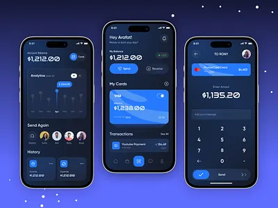 Finance Management Mobile App Design app banking credit card digital bank expense management finance app finance automation platform finance manager finance manager app fintech minimal design mobile mobile app mobile bank mobile finance money transfer payment app payment management system payment system send money
