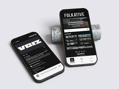 News App apps design folkative apps mobile news apps ui ux