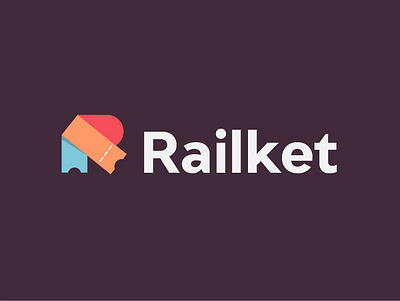 Railket - logo design app branding identity logo logo inspiration logo mark logotype minimal modern logo
