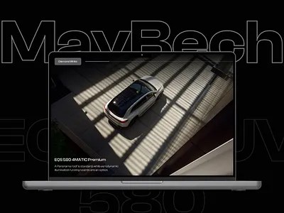 Mercedes Maybach EQS- Website Redesign automobile car car shop car website drive drivers electronic car electronic vehicles ev car landing page mercedes meybech ui ui design uiux vehicle web design website