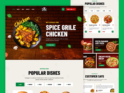 Food Website burger website chicken e commerce fast food fast food website food food delivary food web food website landing page resipe website restaurant restaurant website stack tranding food website trending ui website