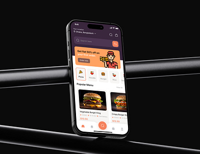 Food Delivery App Design android app design app designer design design uiux figma design ios app design mobile app design mobile designer product design ui uiux ux designer website design