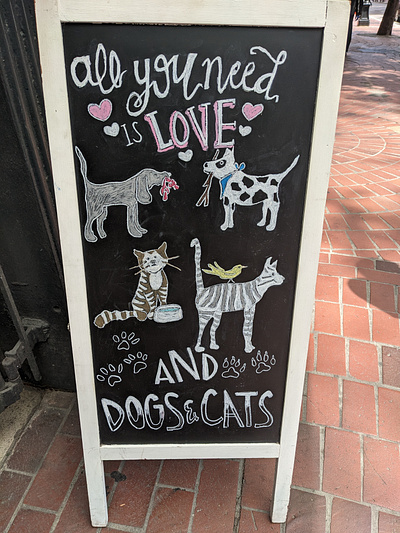 All You Need is Love and Dogs and Cats