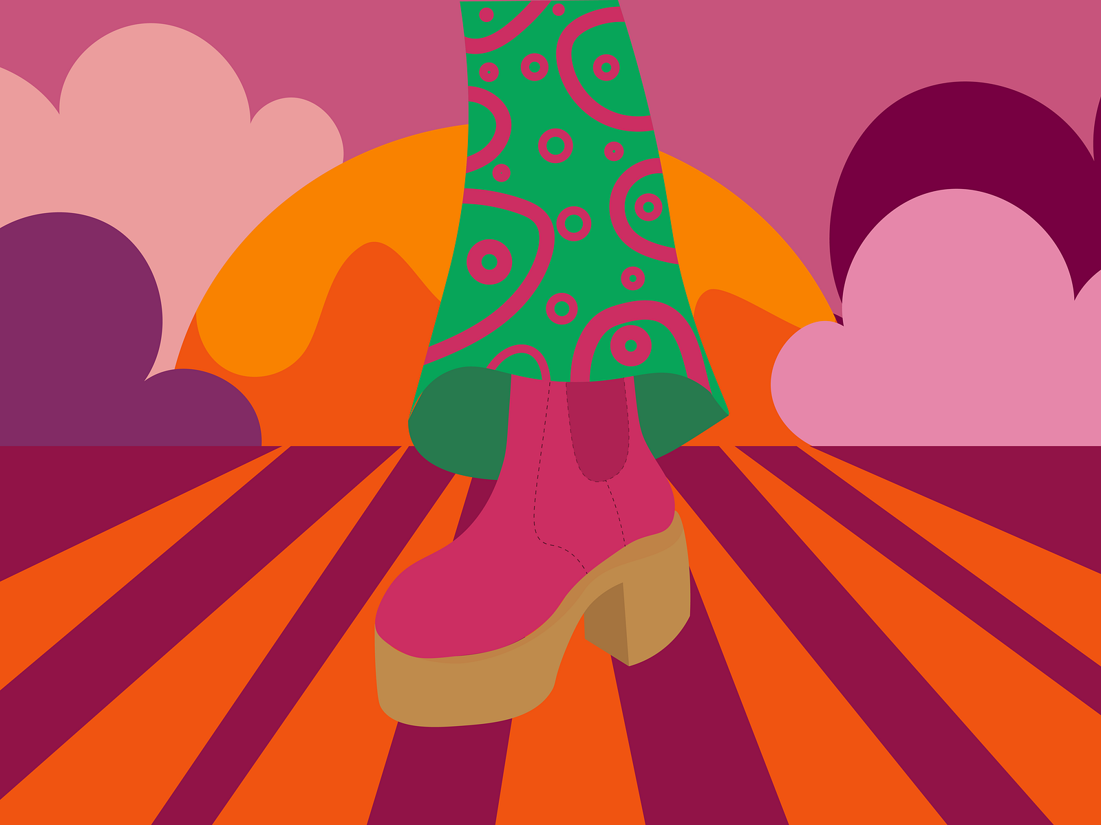 Stepping in Style by Belinda Crichlow on Dribbble