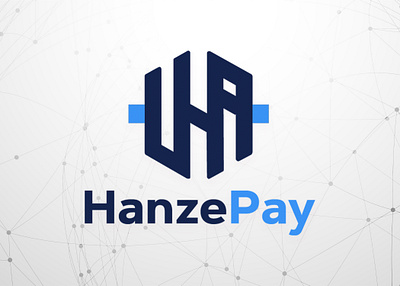 HanzePay - Forex broker 2dl logo art banding logo branding creative design graphic design illustration logo typo logo typography vector