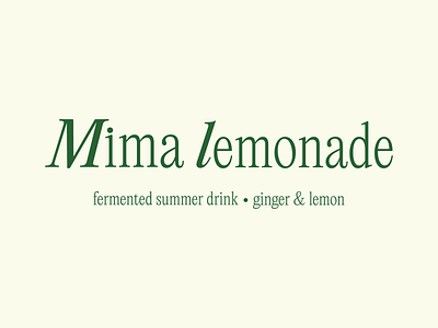 Visual identity for a lemonade brand branding graphic design stickers typography