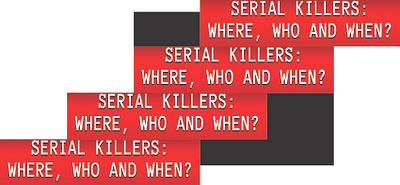 Data visualization -Serial killers: Where, Who and When data data visualization figma presentation