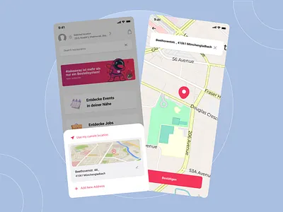 Edit Location - Mobile App edit location food delivery edit location food delivery location location mobile app location simple design ui design ux design