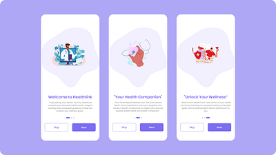 "Medical Splash Screen UI Design: Inspiring Health and Wellness" appdesign figmadesign healthcareapp healthtech medicaldesign medicaltech mobiledesign splashscreen uiux userinterface
