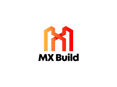 MX Build ai branding building construction construction logo creative logo design home house logo logo design logo designer logo make m letter m logo modern logo mx logo software ui website