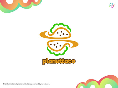Planet Taco Logo brand design brand designer food galaxy logo design logo designer logo for sale logo idea logo inspiration logomark logotype mexican mexico planet space tacho taco universe world zzoe iggi