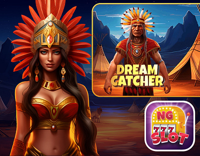 Dream Catcher adobe photoshop casualgame design digitalart game gameart illustration ui