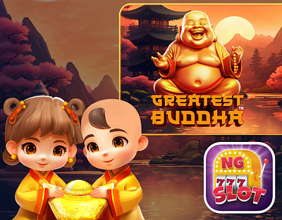 Greatest Buddha adobe photoshop casualgame design digitalart game gameart illustration ui