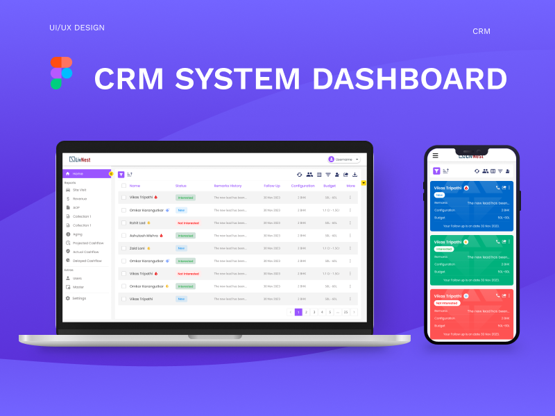 Crm UI Design designs, themes, templates and downloadable graphic ...