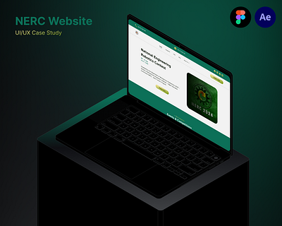 NERC Website Redesign aftereffects agricultural animation case case study figma green redesign robotics ui uiux ux design ux research web design
