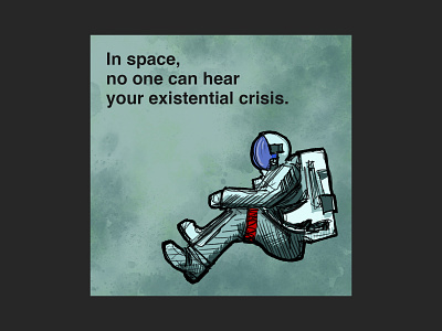 Space Crisis crisis illustration photoshop science fiction
